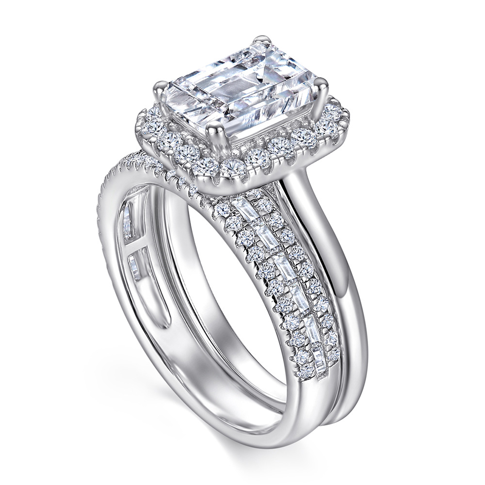 Emerald-2-Carat-Moissanite-Diamond-S925-Sterling-Silver-Ring-Women-s-Engagement-Wedding-Jewelry-Combination-Set-4