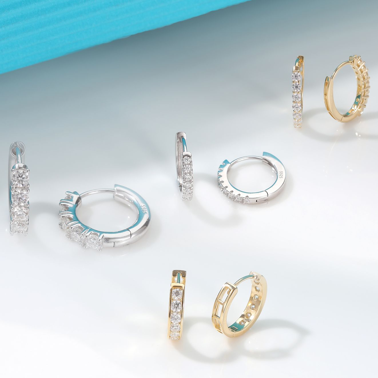 Moissanite-Diamond-Hoop-Earrings-925-Sterling-Silver-for-Women-White-Gold-Plated-18k-Gold-Plated-Fashion
