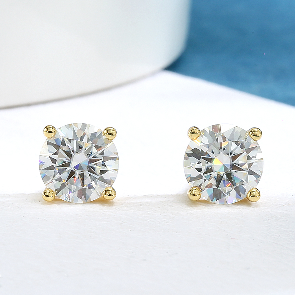 Moissanite-Earrings-for-Women-925-Sterling-Silver-Plated-18K-Gold-Earrings-Fashion-Wedding-Lab-Created-Diamond-1