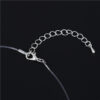 Necklace for Women Sparkling Fine Jewelry Romantic Diamond Pendant with Gra Moissanite Fishing Line Pendant