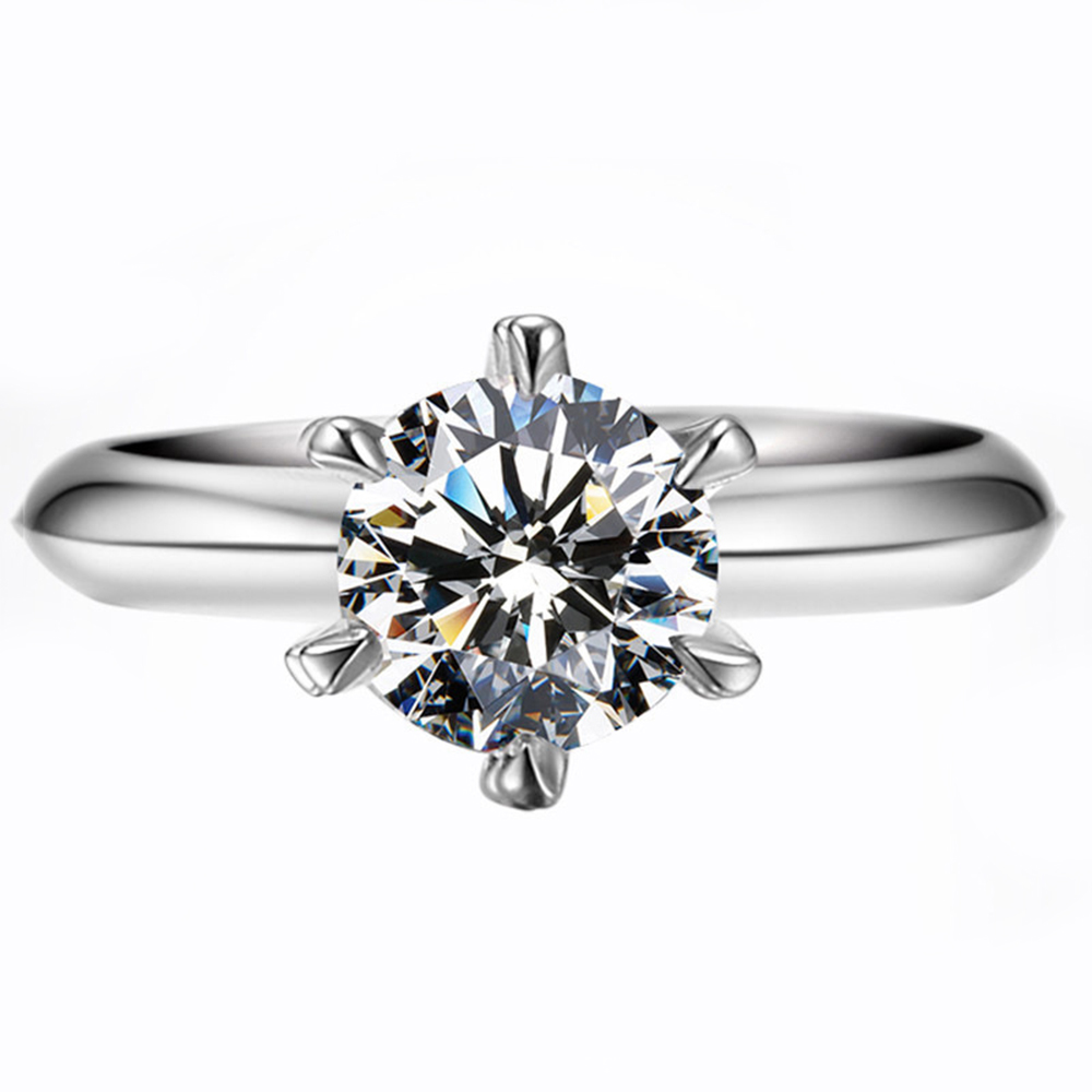 Sterling-Silver-925-Created-Moissanite-Ring-Six-claw-Round-Wedding-Rings-for-Couples-Diamond-Rings-Jewelry-2