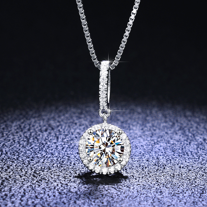 Women-Moissanite-Necklace-925-Sterling-Silver-White-Gold-Plated-Necklaces-Gra-Certification-D-Color-VVS1-Moissanite-1